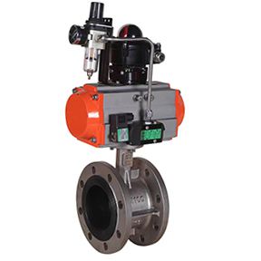 Pneumatic Actuated Butterfly Valve