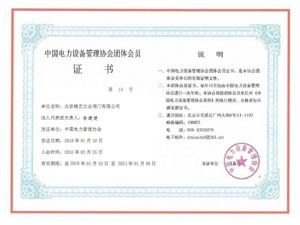 China Electrical Power Equipment Association Member
