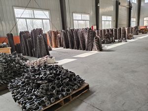 Raw material storage area